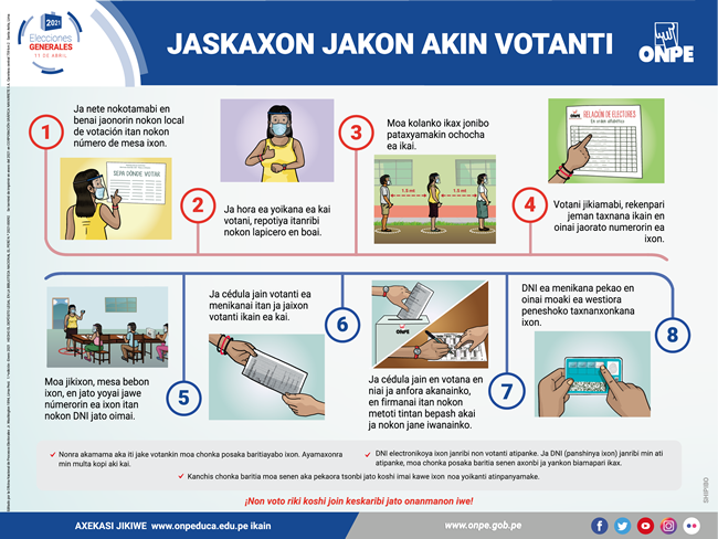 Instrucciones para el elector